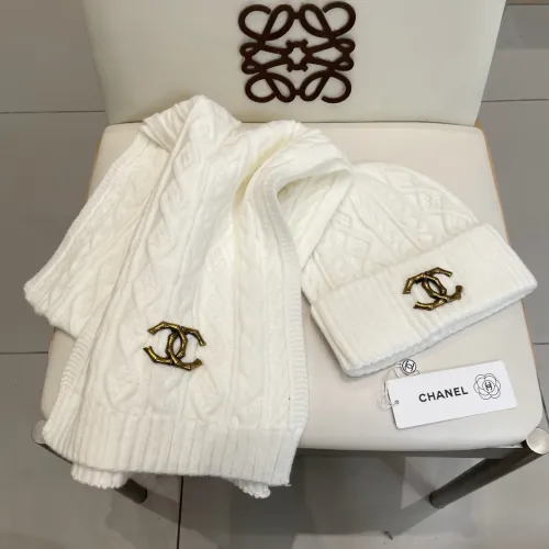 Replica Chanel Hat and Scarf Set #1396587 $48.00 USD for Wholesale
