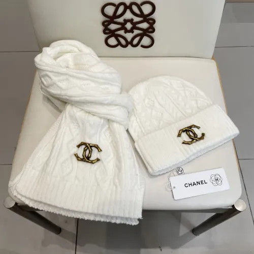 Replica Chanel Hat and Scarf Set #1396587 $48.00 USD for Wholesale