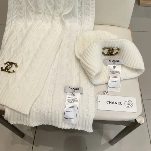 Replica Chanel Hat and Scarf Set #1396587 $48.00 USD for Wholesale