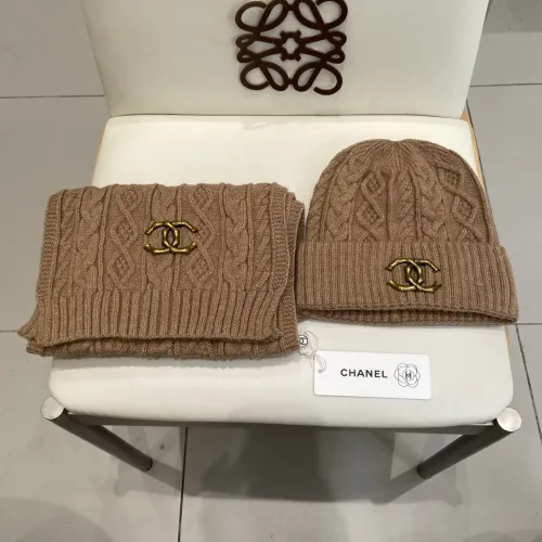Replica Chanel Hat and Scarf Set #1396588 $48.00 USD for Wholesale