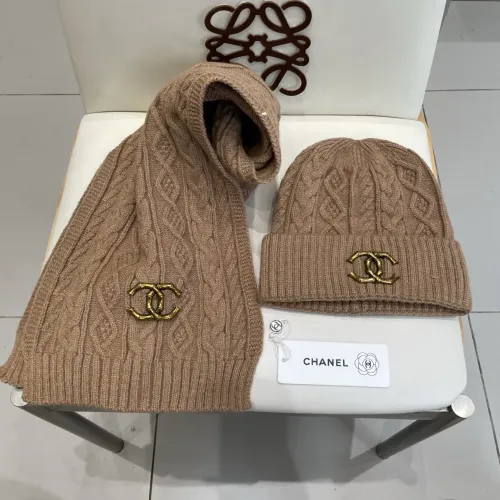 Replica Chanel Hat and Scarf Set #1396588 $48.00 USD for Wholesale
