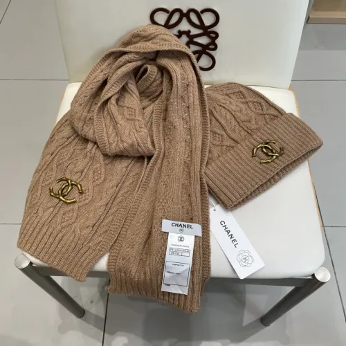 Replica Chanel Hat and Scarf Set #1396588 $48.00 USD for Wholesale
