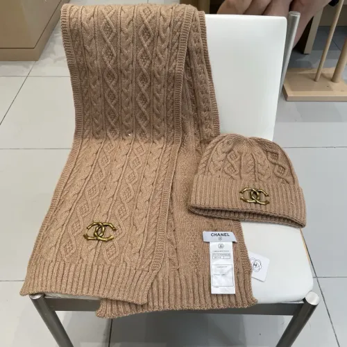 Replica Chanel Hat and Scarf Set #1396588 $48.00 USD for Wholesale