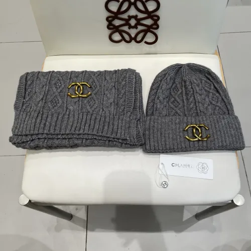 Replica Chanel Hat and Scarf Set #1396589 $48.00 USD for Wholesale