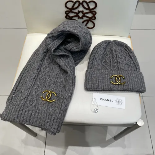 Replica Chanel Hat and Scarf Set #1396589 $48.00 USD for Wholesale