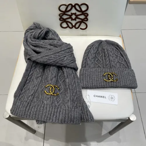 Replica Chanel Hat and Scarf Set #1396589 $48.00 USD for Wholesale