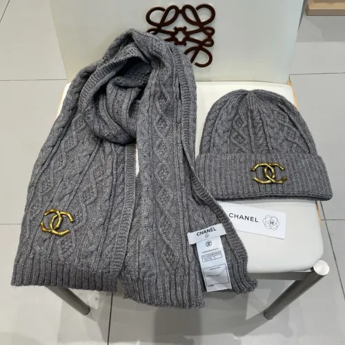 Replica Chanel Hat and Scarf Set #1396589 $48.00 USD for Wholesale