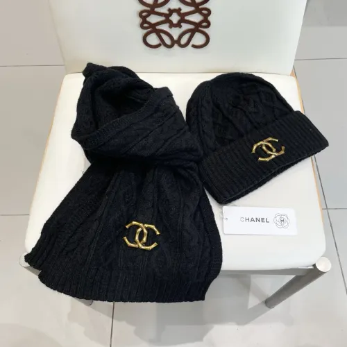 Replica Chanel Hat and Scarf Set #1396590 $48.00 USD for Wholesale