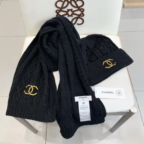 Replica Chanel Hat and Scarf Set #1396590 $48.00 USD for Wholesale