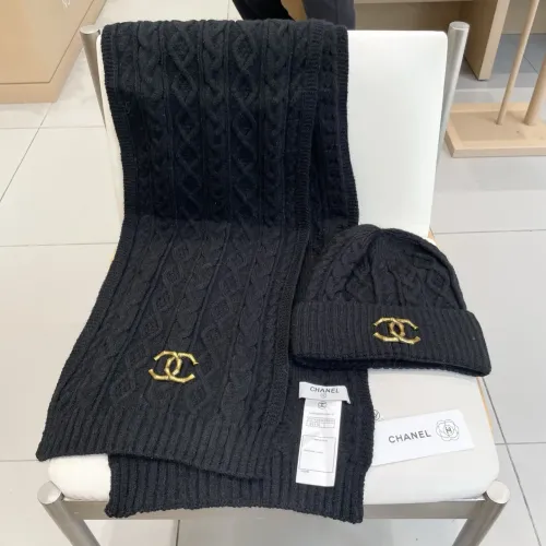 Replica Chanel Hat and Scarf Set #1396590 $48.00 USD for Wholesale