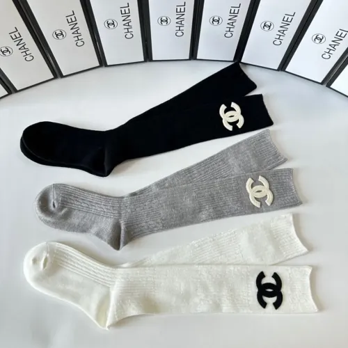 Replica Chanel Socks #1396604 $29.00 USD for Wholesale