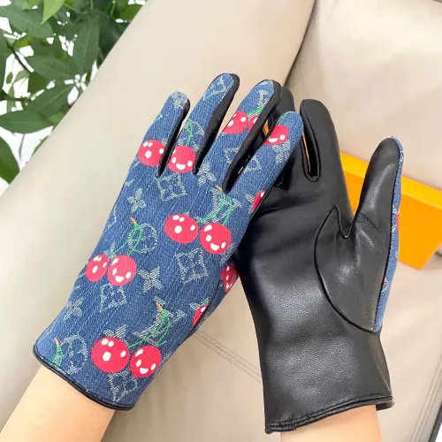 Replica Louis Vuitton LV Gloves For Women #1396629 $45.00 USD for Wholesale