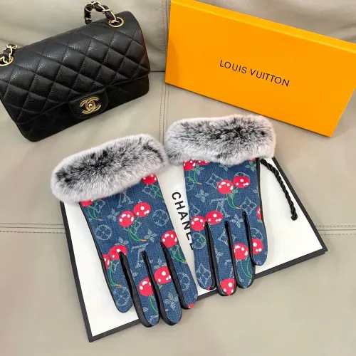 Replica Louis Vuitton LV Gloves For Women #1396630 $48.00 USD for Wholesale