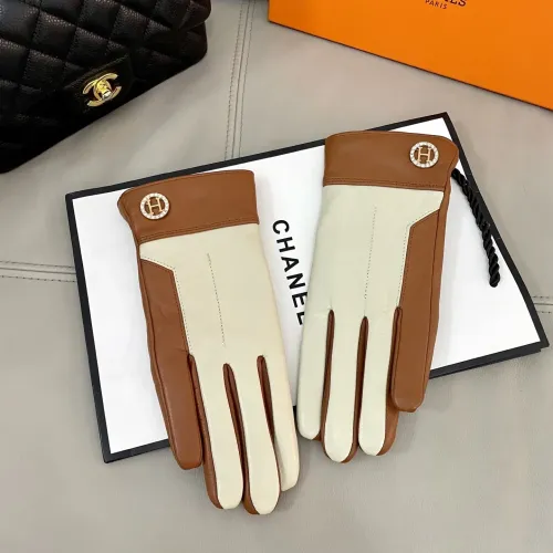 Hermes Gloves For Women #1396678 $48.00 USD, Wholesale Replica Hermes Gloves