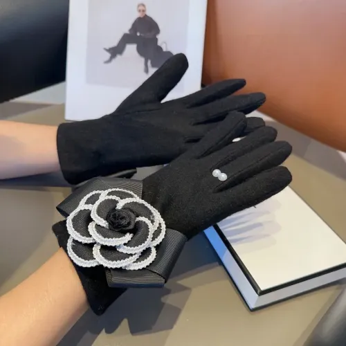 Replica Chanel Gloves #1396693 $36.00 USD for Wholesale