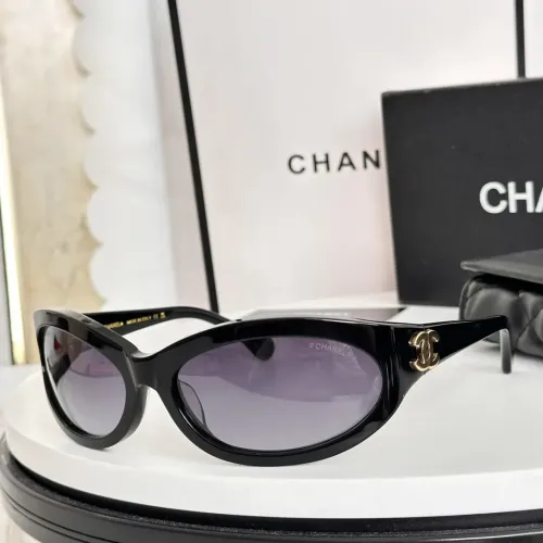 Chanel AAA Quality Sunglasses #1396695 $56.00 USD, Wholesale Replica Chanel AAA Quality Sunglasses