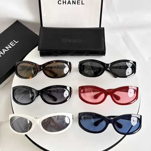 Replica Chanel AAA Quality Sunglasses #1396695 $56.00 USD for Wholesale