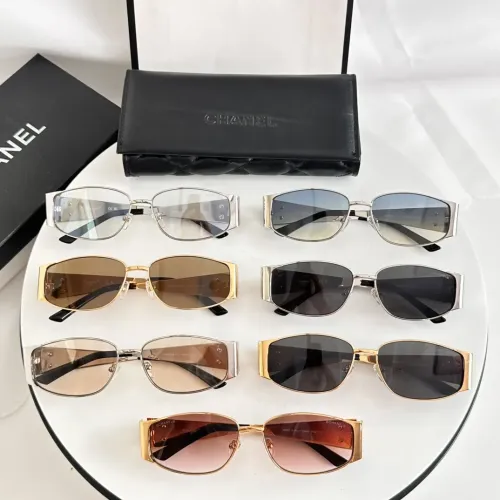 Replica Chanel AAA Quality Sunglasses #1396701 $60.00 USD for Wholesale