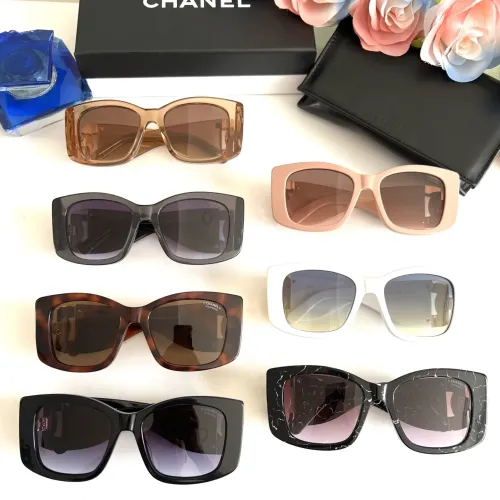 Replica Chanel AAA Quality Sunglasses #1396712 $60.00 USD for Wholesale