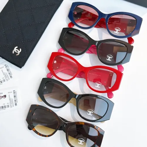 Replica Chanel AAA Quality Sunglasses #1396723 $60.00 USD for Wholesale