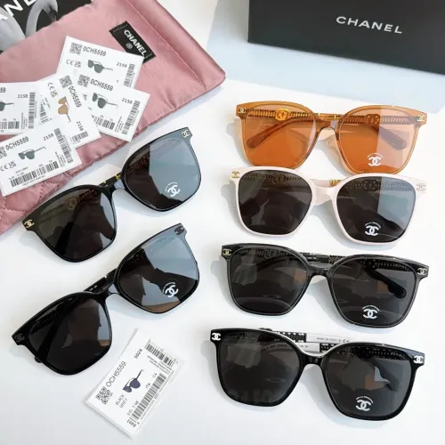 Replica Chanel AAA Quality Sunglasses #1396740 $68.00 USD for Wholesale
