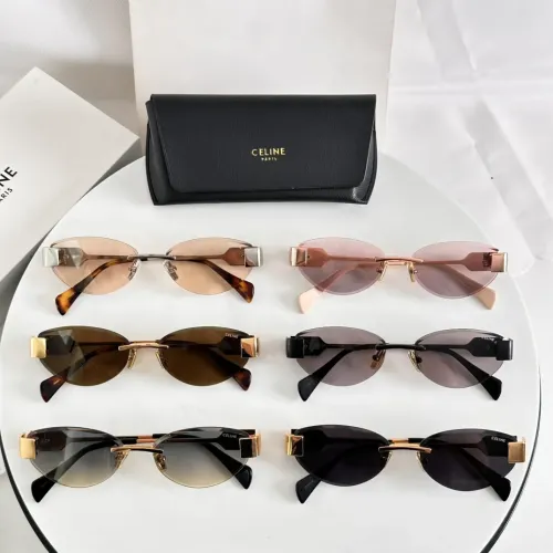 Replica Celine AAA Quality Sunglasses #1396781 $60.00 USD for Wholesale