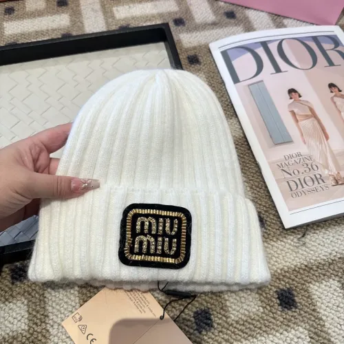 MIU MIU Caps #1396799 $27.00 USD, Wholesale Replica MIU MIU Caps