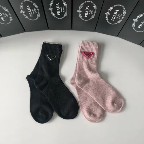 Prada Socks #1396854 $29.00 USD, Wholesale Replica Prada Socks