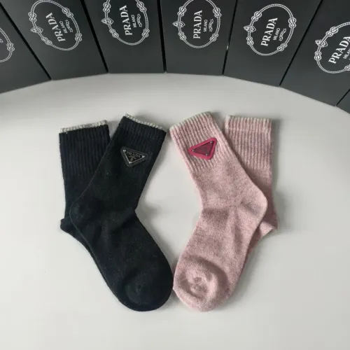 Replica Prada Socks #1396854 $29.00 USD for Wholesale