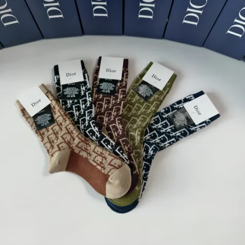 Replica Christian Dior Socks #1396855 $29.00 USD for Wholesale