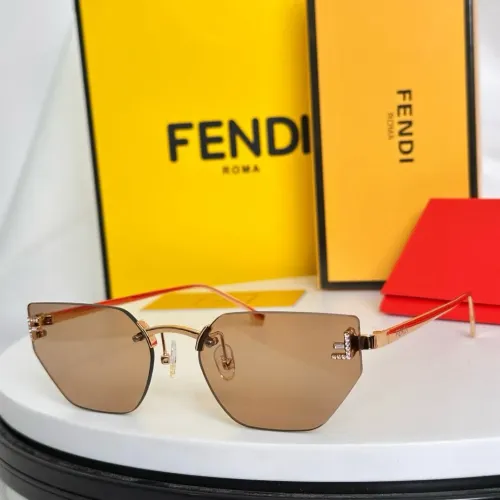 Fendi AAA Quality Sunglasses #1396958 $60.00 USD, Wholesale Replica Fendi AAA Quality Sunglasses