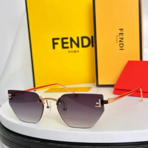 Fendi AAA Quality Sunglasses #1396960 $60.00 USD, Wholesale Replica Fendi AAA Quality Sunglasses
