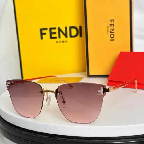 Fendi AAA Quality Sunglasses #1396964 $60.00 USD, Wholesale Replica Fendi AAA Quality Sunglasses