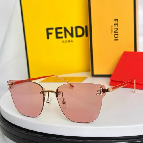 Fendi AAA Quality Sunglasses #1396965 $60.00 USD, Wholesale Replica Fendi AAA Quality Sunglasses
