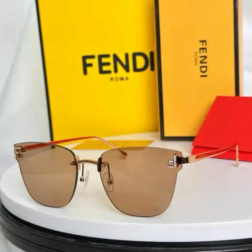 Fendi AAA Quality Sunglasses #1396966 $60.00 USD, Wholesale Replica Fendi AAA Quality Sunglasses