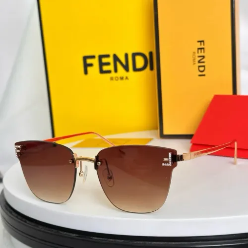 Fendi AAA Quality Sunglasses #1396967 $60.00 USD, Wholesale Replica Fendi AAA Quality Sunglasses