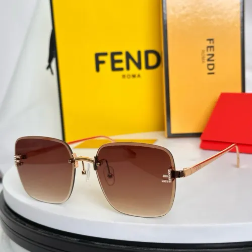 Fendi AAA Quality Sunglasses #1396975 $60.00 USD, Wholesale Replica Fendi AAA Quality Sunglasses
