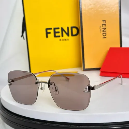 Fendi AAA Quality Sunglasses #1396976 $60.00 USD, Wholesale Replica Fendi AAA Quality Sunglasses