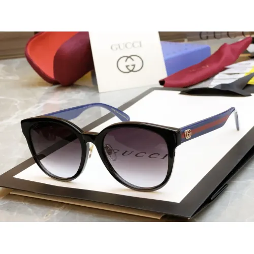 Gucci AAA Quality Sunglasses #1396981 $56.00 USD, Wholesale Replica Gucci AAA Quality Sunglasses