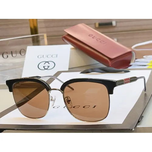 Gucci AAA Quality Sunglasses #1396989 $60.00 USD, Wholesale Replica Gucci AAA Quality Sunglasses