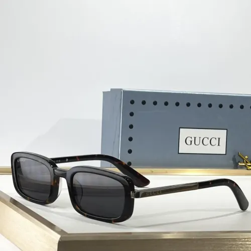 Gucci AAA Quality Sunglasses #1397002 $64.00 USD, Wholesale Replica Gucci AAA Quality Sunglasses