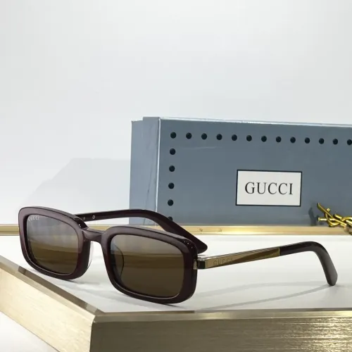 Gucci AAA Quality Sunglasses #1397003 $64.00 USD, Wholesale Replica Gucci AAA Quality Sunglasses
