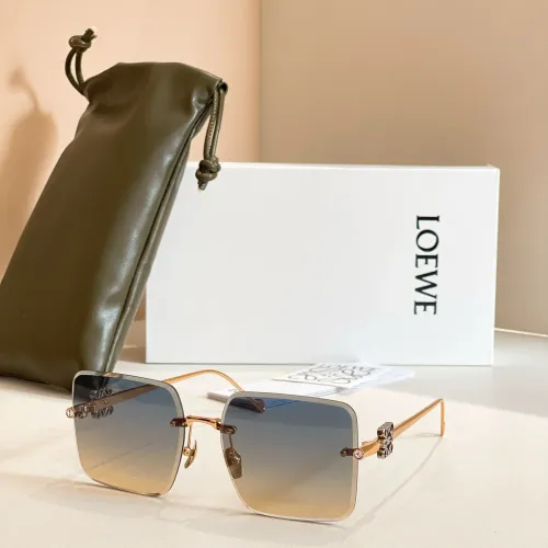 LOEWE AAA Quality Sunglasses #1397038 $64.00 USD, Wholesale Replica LOEWE AAA Quality Sunglasses
