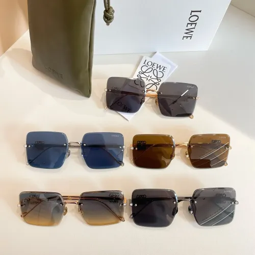 Replica LOEWE AAA Quality Sunglasses #1397038 $64.00 USD for Wholesale