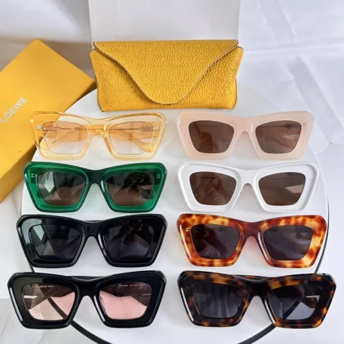 Replica LOEWE AAA Quality Sunglasses #1397055 $60.00 USD for Wholesale