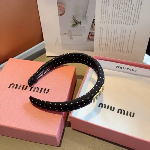 Replica MIU MIU Headband For Women #1397210 $27.00 USD for Wholesale