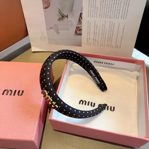 Replica MIU MIU Headband For Women #1397210 $27.00 USD for Wholesale