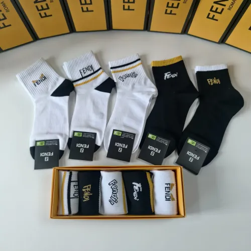 Fendi Socks #1397211 $27.00 USD, Wholesale Replica Fendi Socks