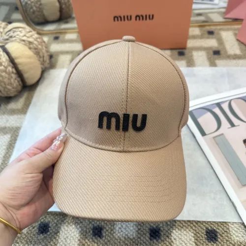 MIU MIU Caps #1397214 $27.00 USD, Wholesale Replica MIU MIU Caps