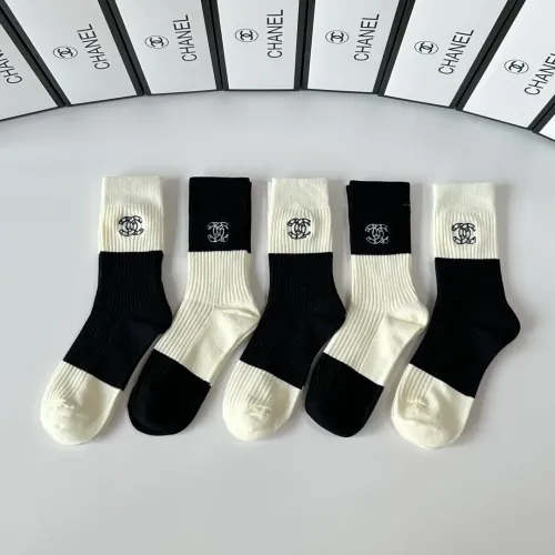 Replica Chanel Socks #1397217 $29.00 USD for Wholesale